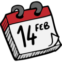 love,calendar,date,valentines day,romantic,lovely,romanticism,february